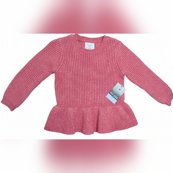 NWT Okie dokie size 2T rose sweater - Picture 1 of 6
